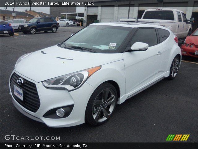 2014 Hyundai Veloster Turbo in Elite White