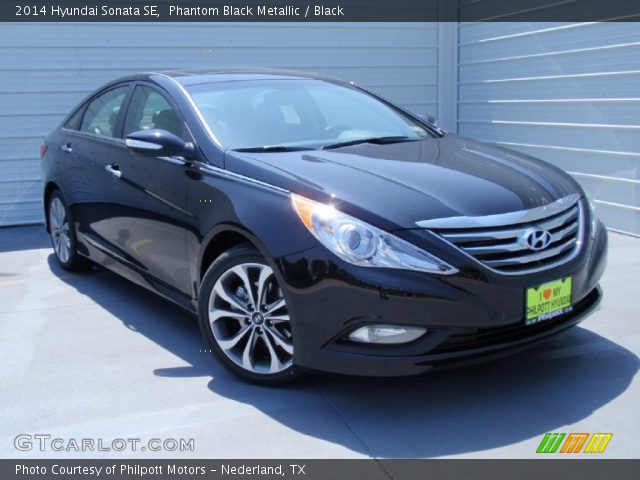 2014 Hyundai Sonata SE in Phantom Black Metallic