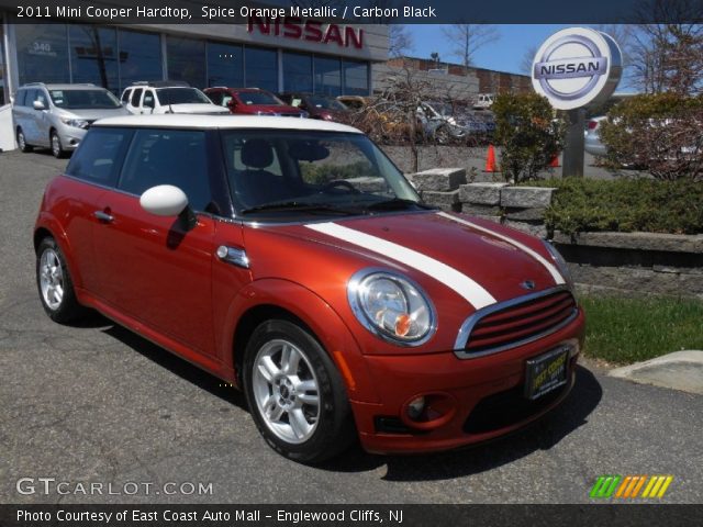 2011 Mini Cooper Hardtop in Spice Orange Metallic