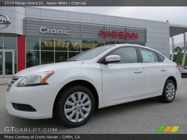 2014 Nissan Sentra SV in Aspen White
