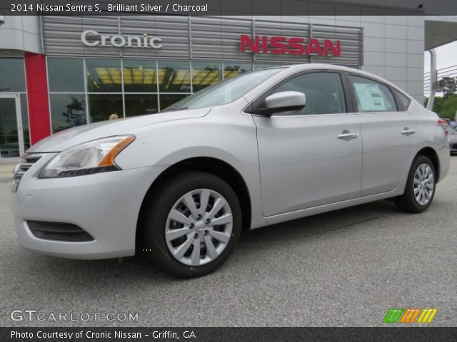 2014 Nissan Sentra S in Brilliant Silver