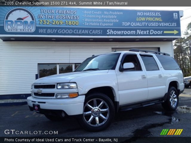 2005 Chevrolet Suburban 1500 Z71 4x4 in Summit White