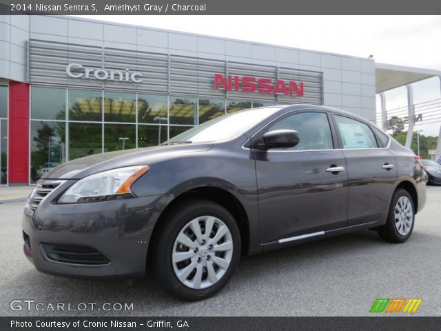 2014 Nissan Sentra S in Amethyst Gray