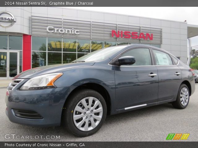 2014 Nissan Sentra SV in Graphite Blue