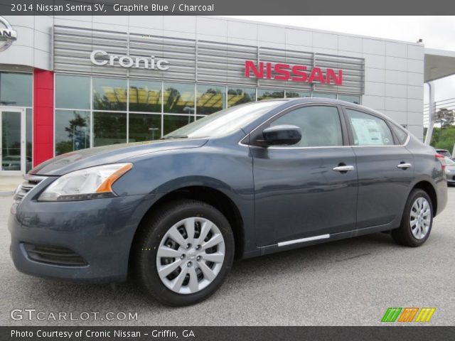 2014 Nissan Sentra SV in Graphite Blue