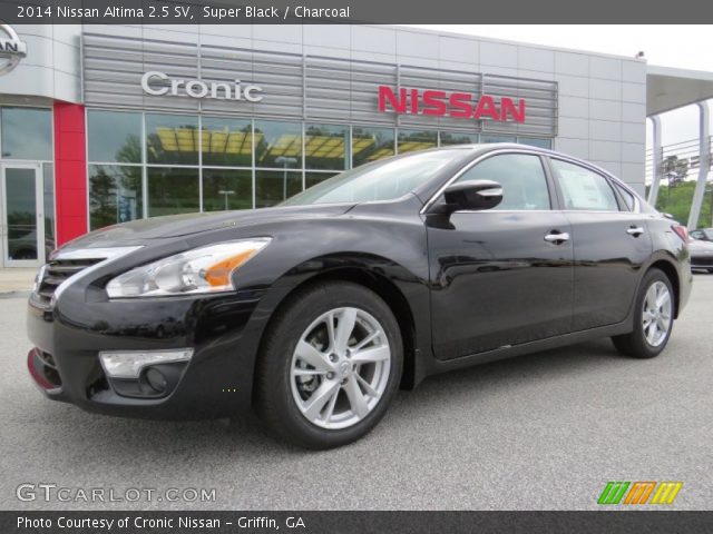 2014 Nissan Altima 2.5 SV in Super Black