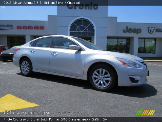 2013 Nissan Altima 2.5 S in Brilliant Silver