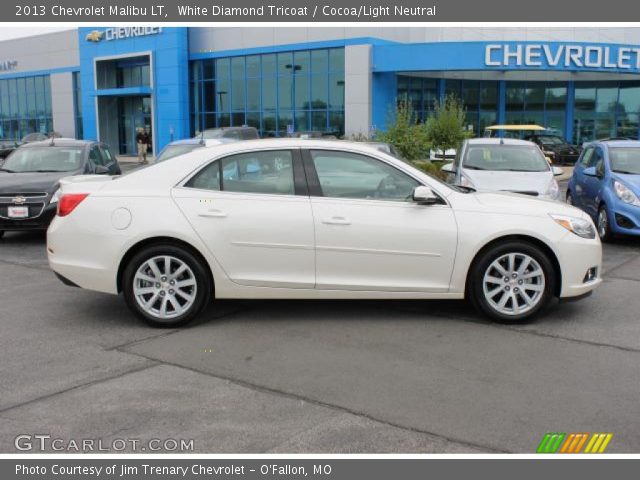 2013 Chevrolet Malibu LT in White Diamond Tricoat