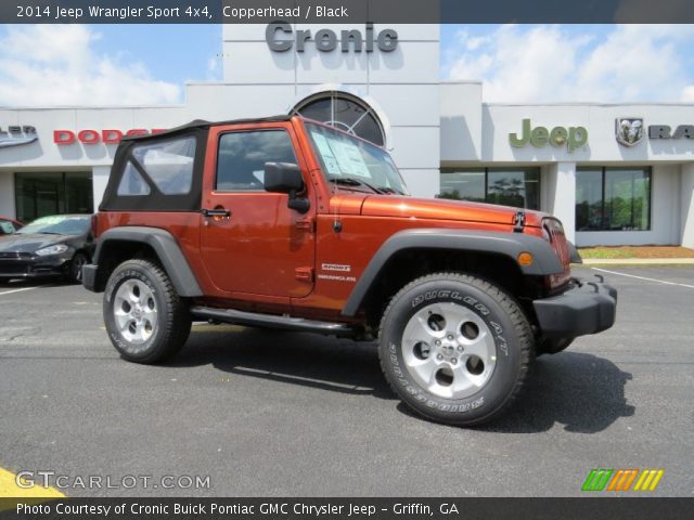 2014 Jeep Wrangler Sport 4x4 in Copperhead