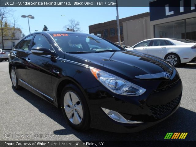 2013 Hyundai Sonata Hybrid Limited in Black Onyx Pearl