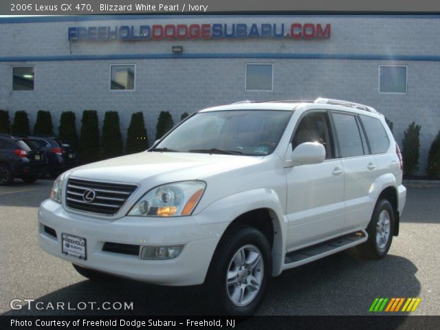 2006 Lexus GX 470 in Blizzard White Pearl