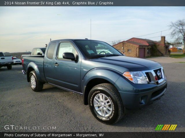 2014 Nissan Frontier SV King Cab 4x4 in Graphite Blue