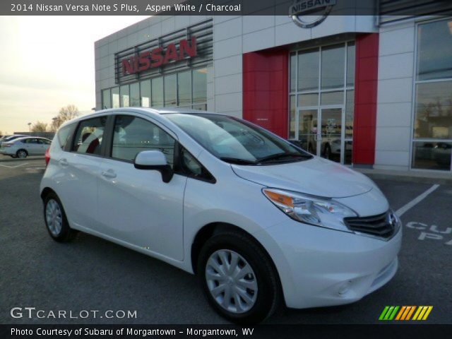 2014 Nissan Versa Note S Plus in Aspen White