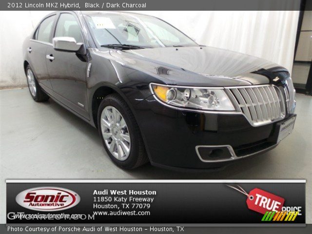 2012 Lincoln MKZ Hybrid in Black