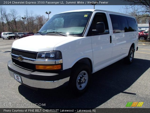 2014 Chevrolet Express 3500 Passenger LS in Summit White