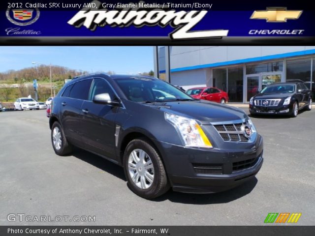 2012 Cadillac SRX Luxury AWD in Gray Flannel Metallic