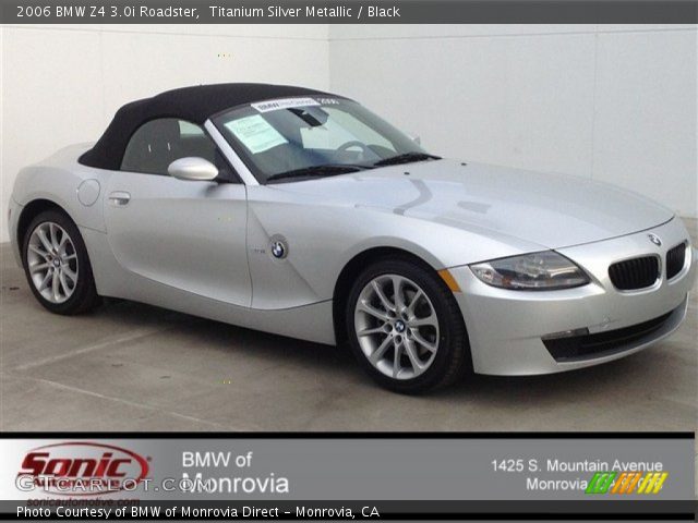 2006 BMW Z4 3.0i Roadster in Titanium Silver Metallic