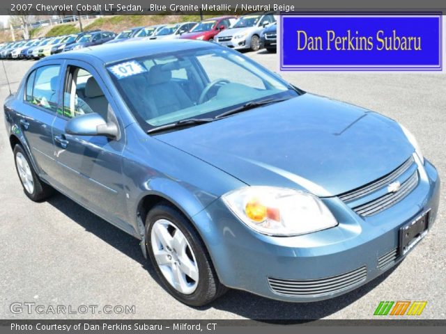 2007 Chevrolet Cobalt LT Sedan in Blue Granite Metallic