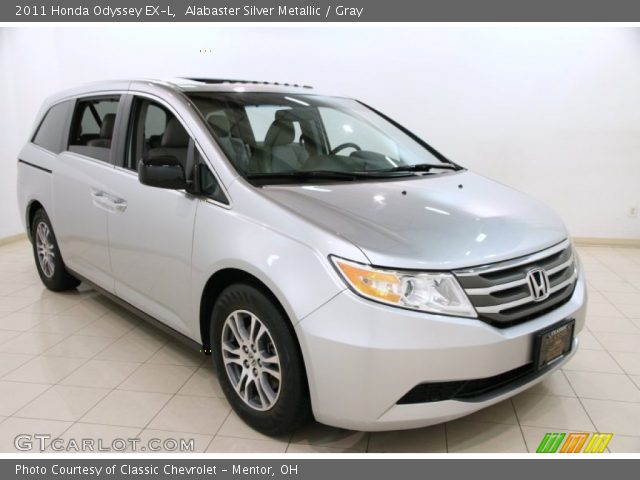 2011 Honda Odyssey EX-L in Alabaster Silver Metallic