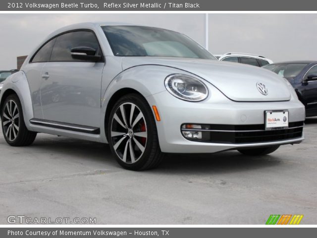 2012 Volkswagen Beetle Turbo in Reflex Silver Metallic
