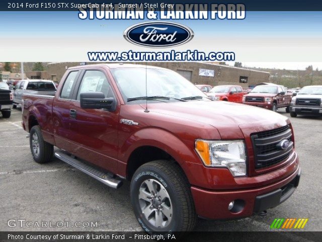 2014 Ford F150 STX SuperCab 4x4 in Sunset