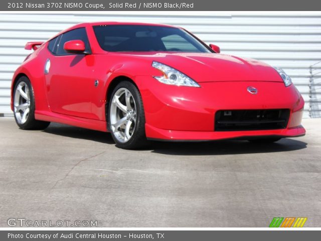 2012 Nissan 370Z NISMO Coupe in Solid Red