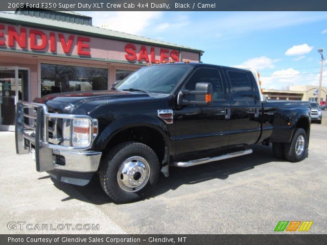 2008 Ford F350 Super Duty XLT Crew Cab 4x4 Dually in Black