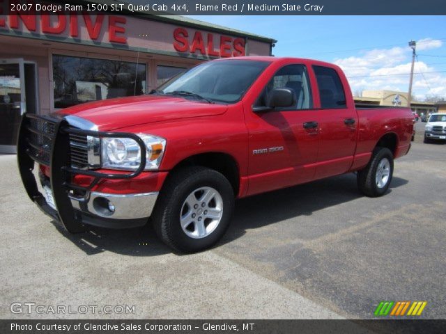 2007 Dodge Ram 1500 SLT Quad Cab 4x4 in Flame Red