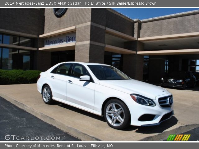 2014 Mercedes-Benz E 350 4Matic Sedan in Polar White