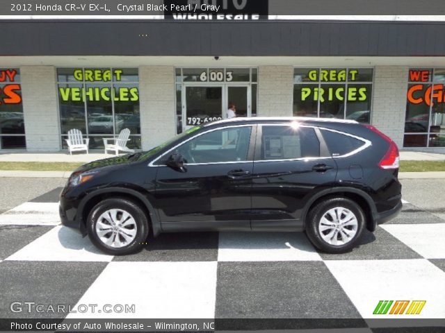 2012 Honda CR-V EX-L in Crystal Black Pearl