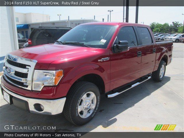 2014 Ford F150 XLT SuperCrew in Ruby Red