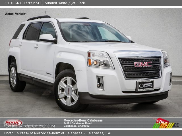 2010 GMC Terrain SLE in Summit White