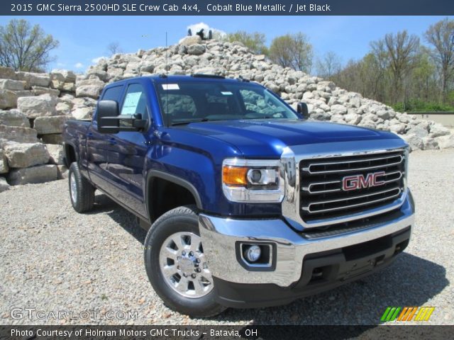 2015 GMC Sierra 2500HD SLE Crew Cab 4x4 in Cobalt Blue Metallic