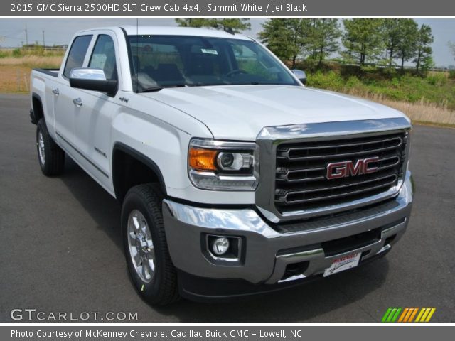 2015 GMC Sierra 2500HD SLT Crew Cab 4x4 in Summit White
