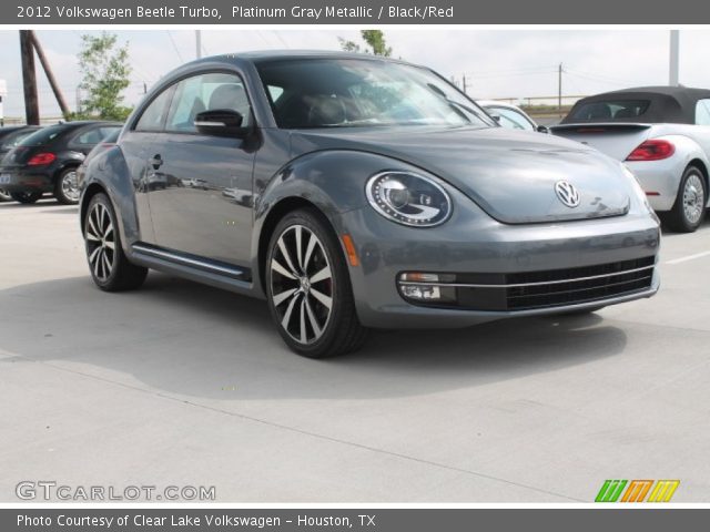 2012 Volkswagen Beetle Turbo in Platinum Gray Metallic