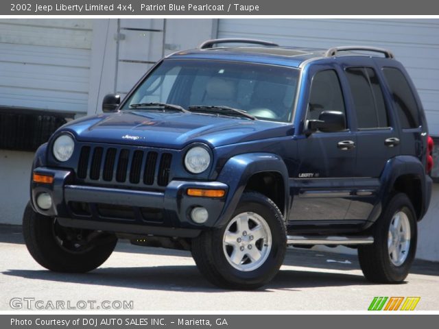 2002 Jeep Liberty Limited 4x4 in Patriot Blue Pearlcoat