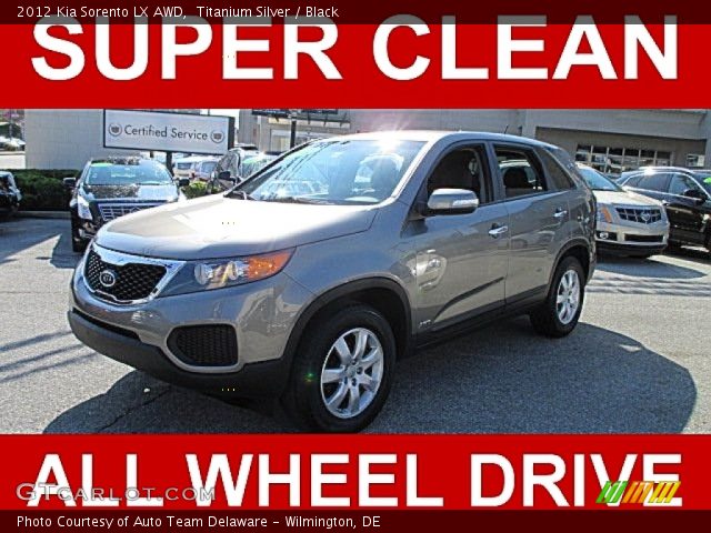 2012 Kia Sorento LX AWD in Titanium Silver