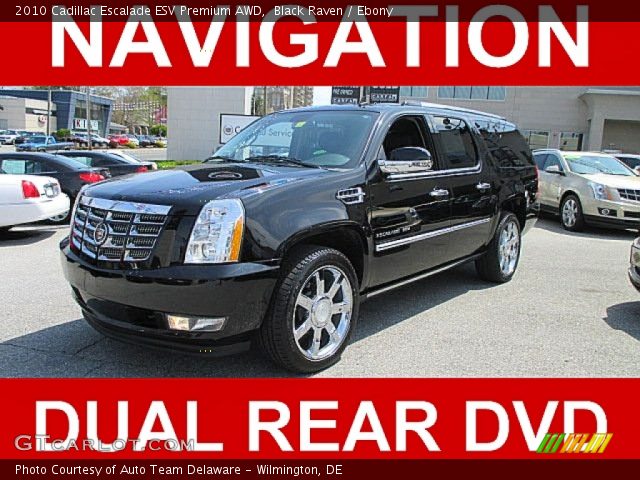 2010 Cadillac Escalade ESV Premium AWD in Black Raven