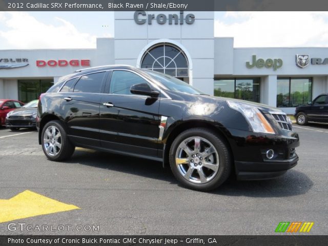 2012 Cadillac SRX Performance in Black Raven