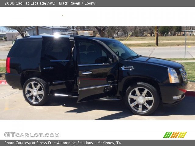 2008 Cadillac Escalade AWD in Black Raven