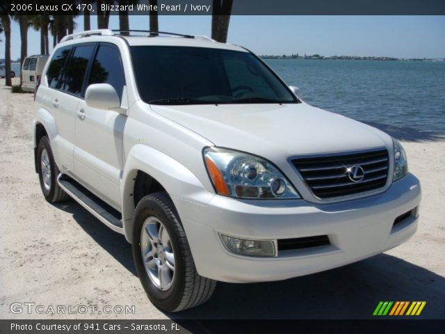 2006 Lexus GX 470 in Blizzard White Pearl