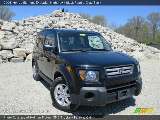 2008 Honda Element EX AWD in Nighthawk Black Pearl