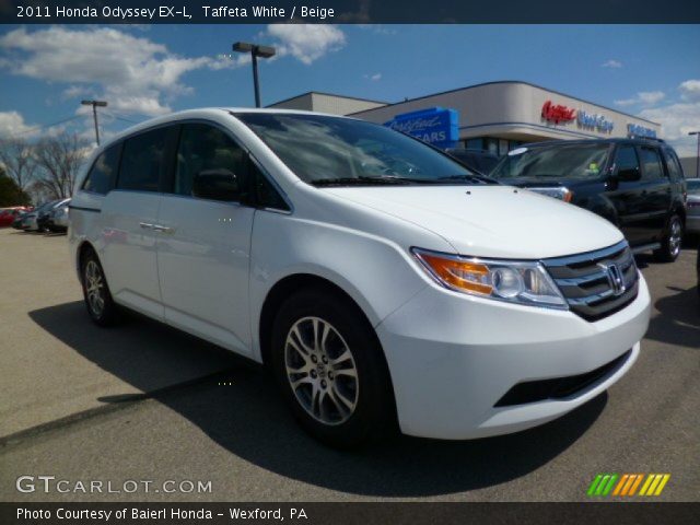 2011 Honda Odyssey EX-L in Taffeta White