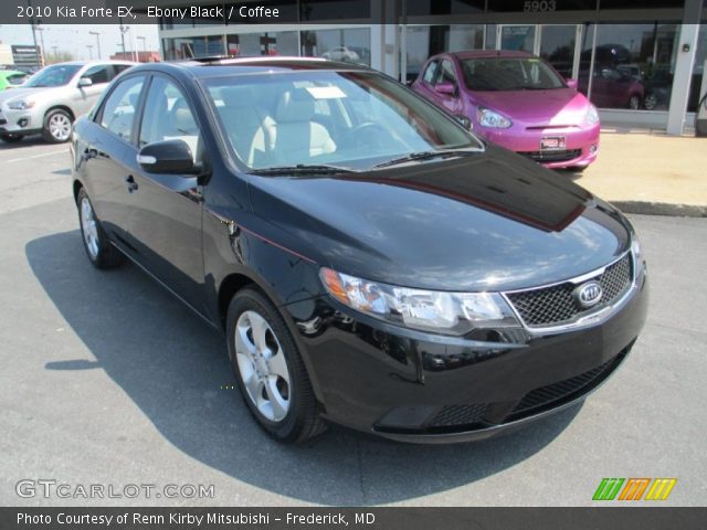 2010 Kia Forte EX in Ebony Black
