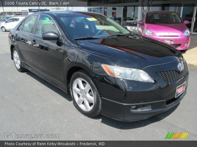 2008 Toyota Camry SE in Black