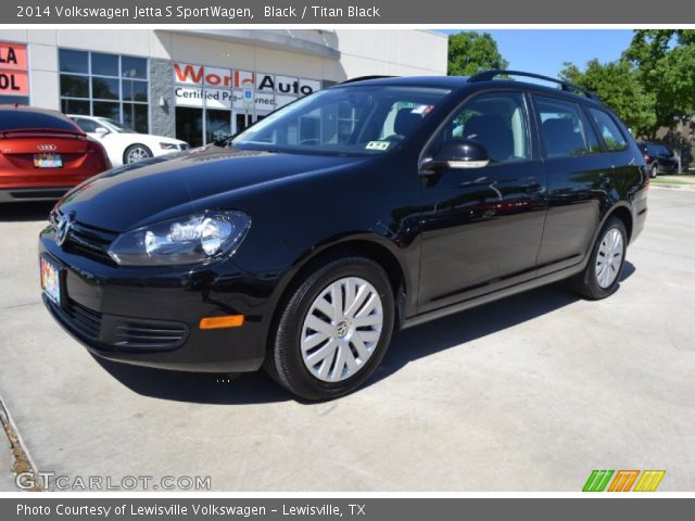2014 Volkswagen Jetta S SportWagen in Black