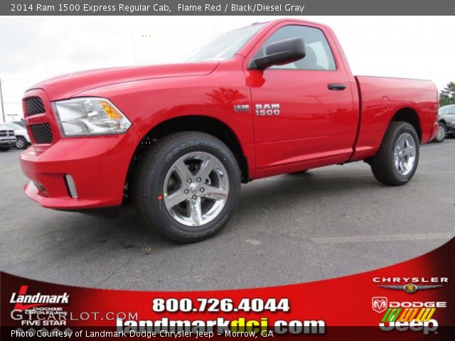2014 Ram 1500 Express Regular Cab in Flame Red