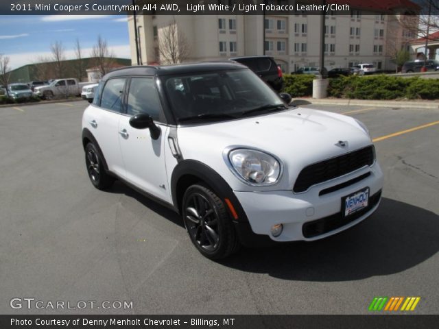 2011 Mini Cooper S Countryman All4 AWD in Light White