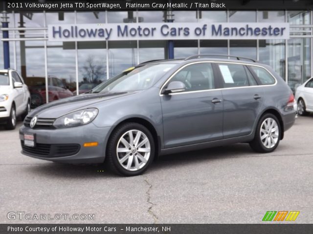 2011 Volkswagen Jetta TDI SportWagen in Platinum Gray Metallic