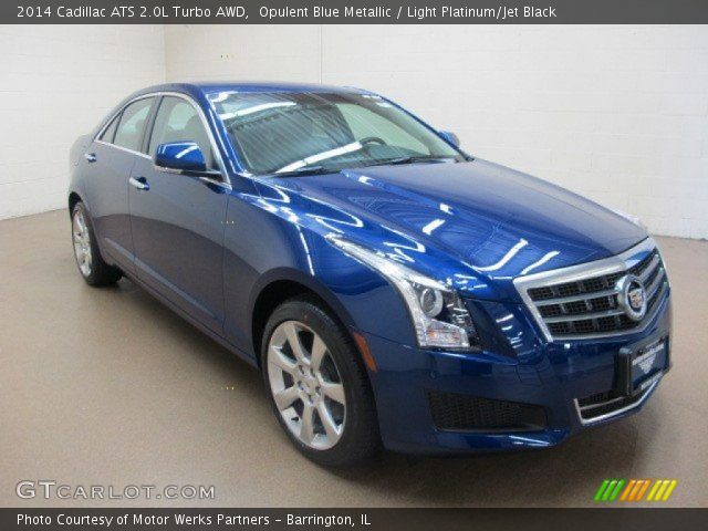 2014 Cadillac ATS 2.0L Turbo AWD in Opulent Blue Metallic